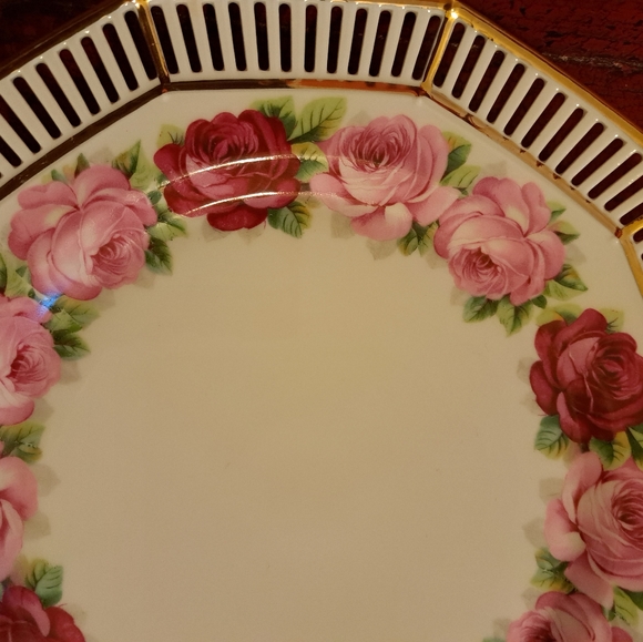 Vintage Schumann Arzberg Germany/Bavaria Melrose Plate Rectanglular - Picture 6 of 7